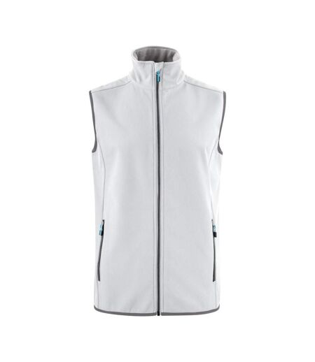 Veste Sans Manches Trial Homme Blanc Printer