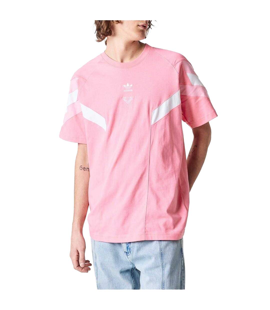T-shirt Motif/style Inter Miami Cf Originals Adulte Rose Adidas-4