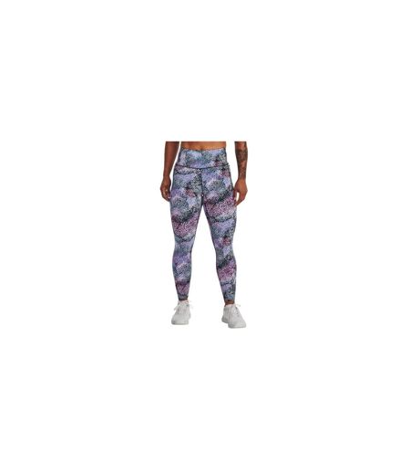 Legging Motif/style Imprimé Meridian Femme Rose Bleu Under Armour