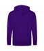 Awdis Plain Mens Hooded Sweatshirt / Hoodie / Zoodie (Purple) - UTRW180