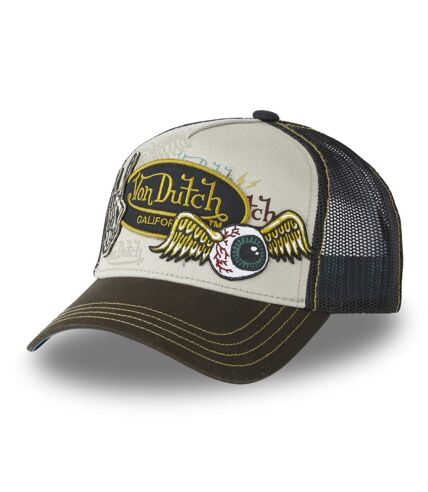 Casquettes homme trucker avec filet et patchs Von Dutch Vondutch