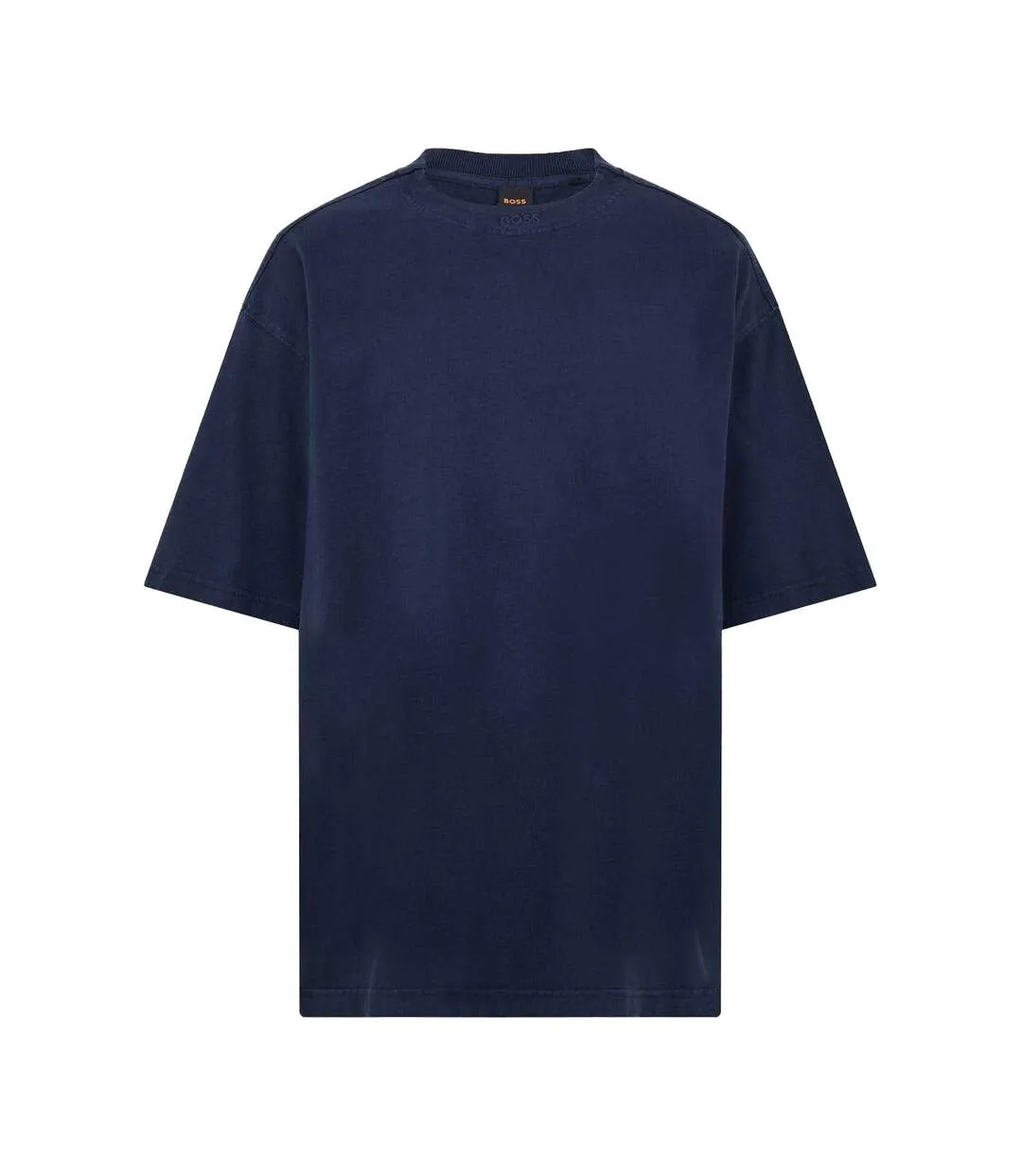 T-shirt Homme Bleu Foncé Boss-1