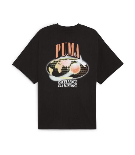T-Shirt noir homme puma hoop