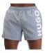 Short De Bain Style Logo Abas Homme Bleu Hugo-1
