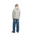 Mens Denim Goods Hoodie White Melange Jack And Jones-3