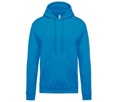 Sweat-shirt à capuche - Unisexe - K476 - bleu hawaii