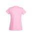 Fruit Of The Loom Ladies/Womens Lady-Fit Valueweight Short Sleeve T-Shirt (Light Pink) - UTBC1354