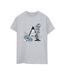 Disney - T-shirt ALICE IN WONDERLAND LETTER A - Femme (Gris sportif) - UTBI9059-1