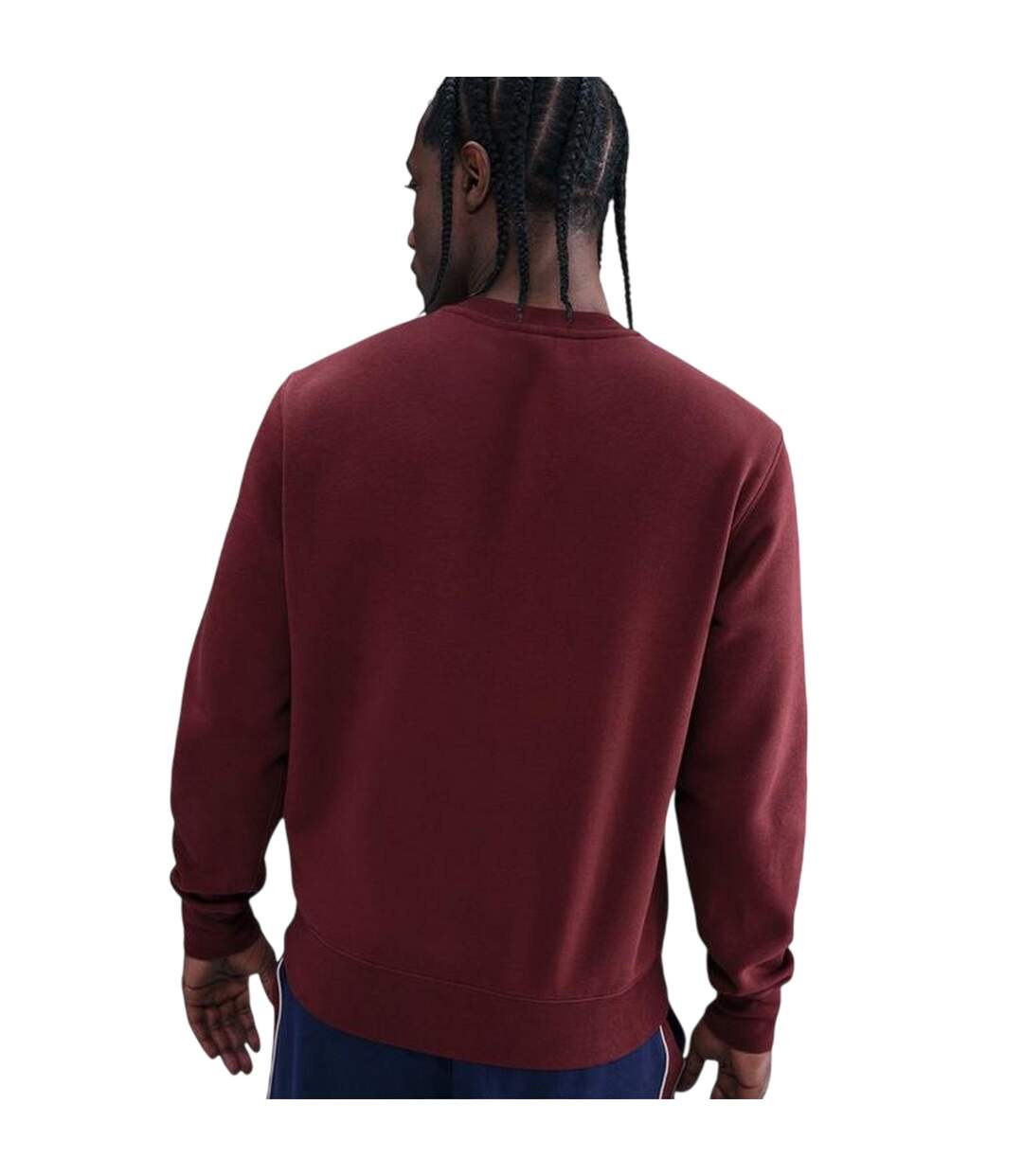 Sweat Motif/style Logo Club Homme Bordeaux Nike-3