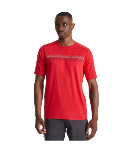 T-shirt dynamic homme rouge vif Craghoppers