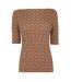 T-shirt Motif/style Imprimé Chaîne Judy Femme Taupe Ralph Lauren-2
