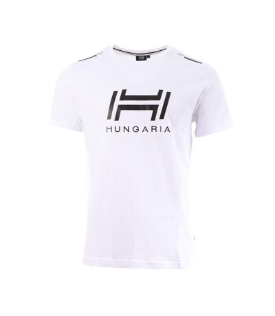 T-shirt Blanc Homme Hungaria Brooks - L