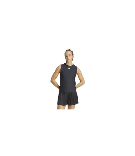 Débardeur Tennis Femme Noir Adidas