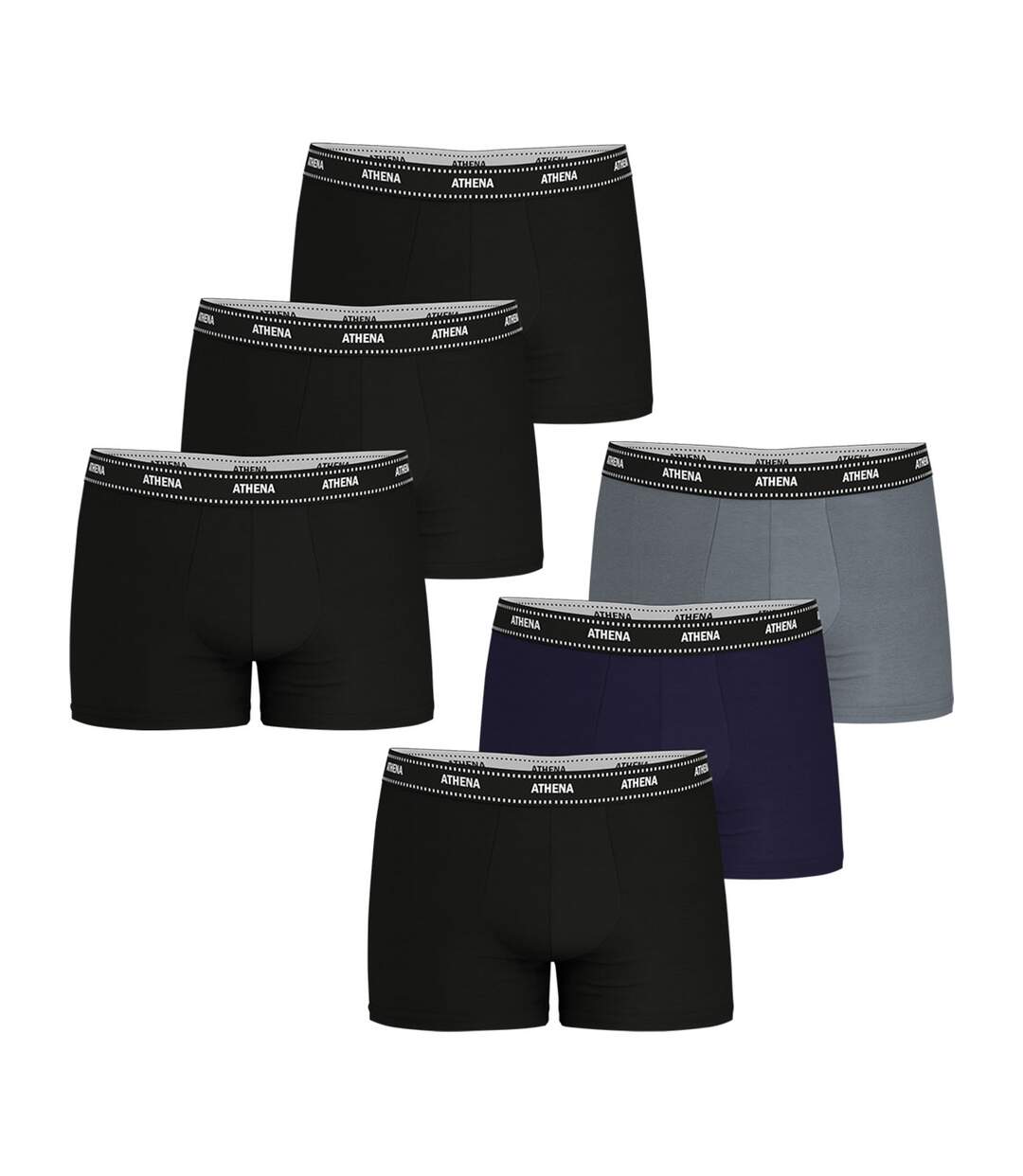 Lot de 6 boxers homme My petits prix