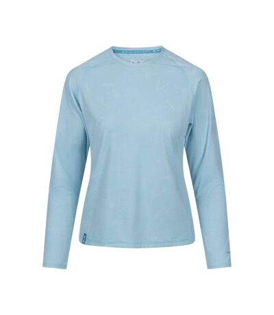 Womens/ladies anneliese long-sleeved top seafoam Trespass
