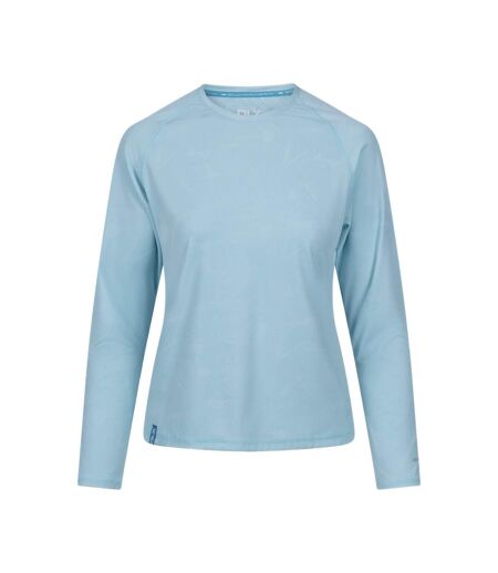 Womens/ladies anneliese long-sleeved top seafoam Trespass