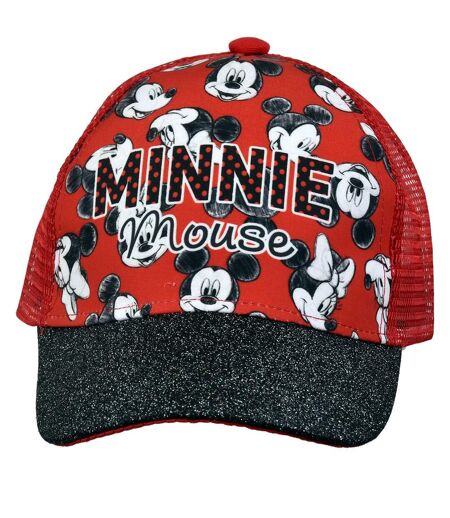 Casquette enfant MULTILICENCE: Pat Patrouille, Mickey, La reine des neiges, Marvel, Avengers.... Et4065 Minnie Rouge