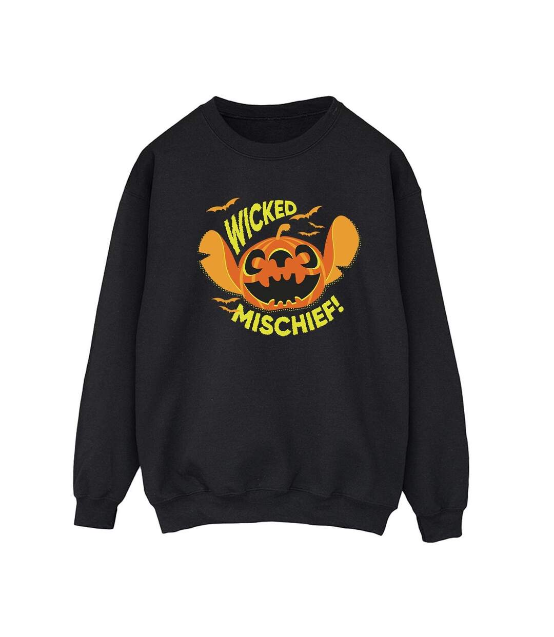 Disney - Sweat LILO AND STITCH WICKED MISCHIEF - Femme (Noir) - UTBI22658-1