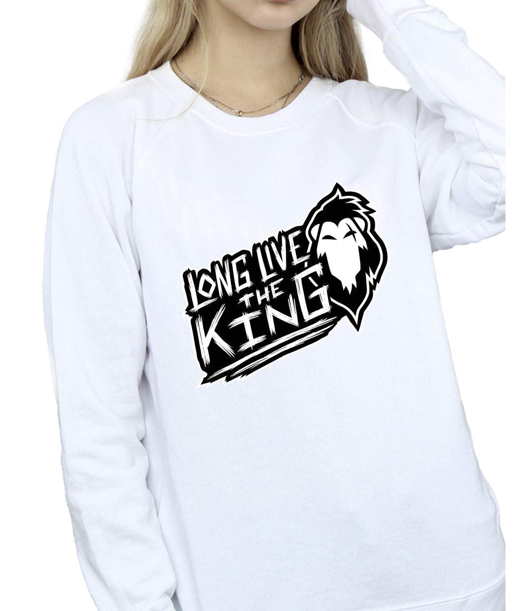 Disney Sweat Womens/Ladies The Lion King The King (Blanc) - UTBI22387-3