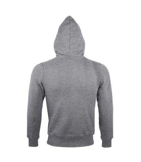SOLS Sherpa - Sweatshirt à capuche et fermeture zippée - Homme (Gris marne) - UTPC512