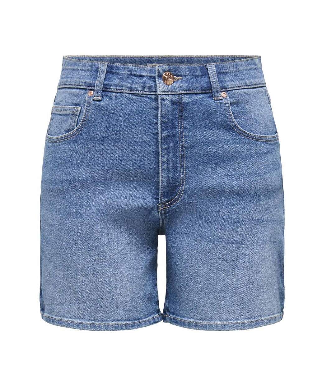 Short bleu femme only carrie-1
