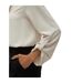Blouse Manches Longues Femme Marron Clair Vero Moda-4