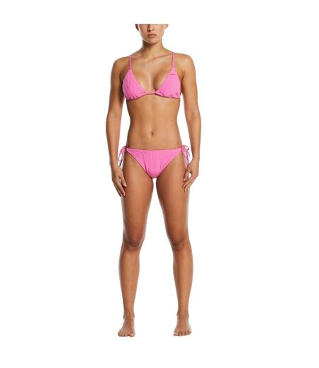 Bas De Maillot De Bain Motif/style En Relief Femme Rose Nike