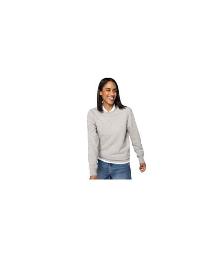 Sweat Adulte Gris Clair Chiné Native Spirit