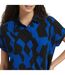 Chemise Motif/style Abstrait Femme Bleu Be You-4