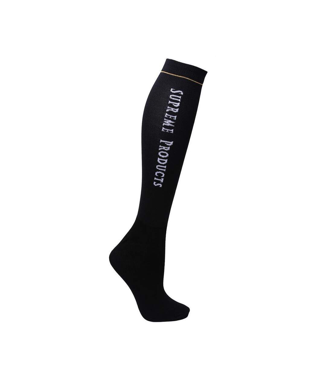 Unisex Adult Thin Show Socks Black Supreme Products-1