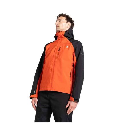 Mens Mountain Series Waterproof Jacket Cinnamon Black Dare 2B