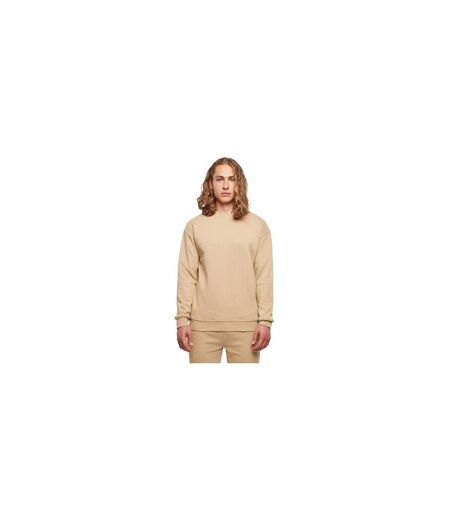 Sweat-shirt À Col Ras Du Cou Pour Hommes Beige Union Build Your Brand