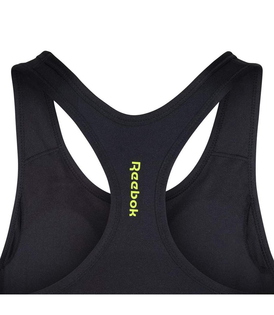 Brassière De Sport Sophia Femme Noir Jaune Reebok-3