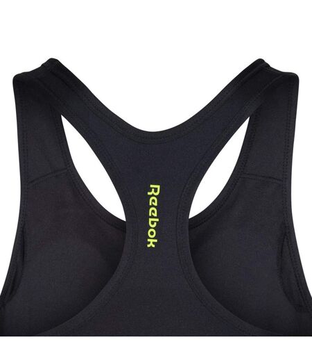 Brassière De Sport Sophia Femme Noir Jaune Reebok
