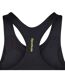 Brassière De Sport Sophia Femme Noir Jaune Reebok-3