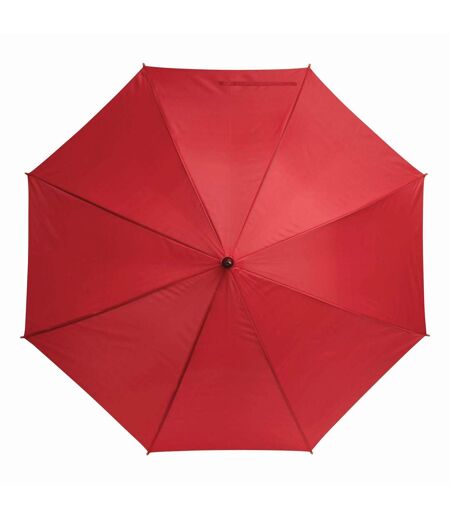 Parapluie Droit Motif/style Poignée En Bois Tango 89 Cm X 103 Cm Rouge L-Merch