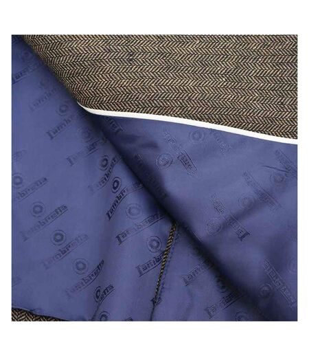 Blazer Motif/style Chevron Morgan Homme Marron Lambretta