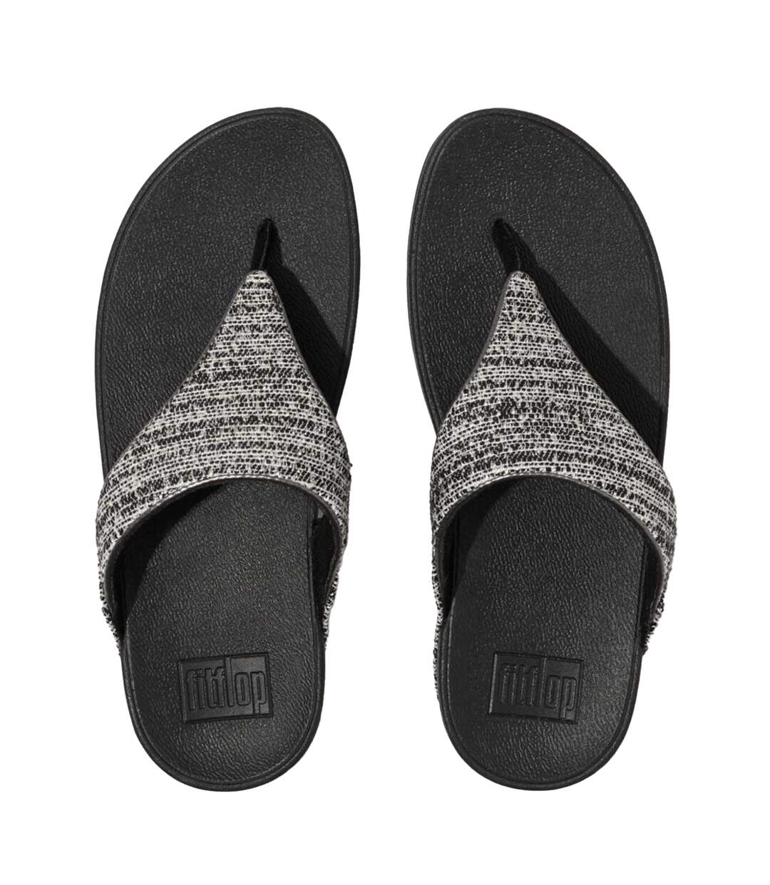 Sandales Style Scintillant Lulu Femme Noir Fit Flop-4