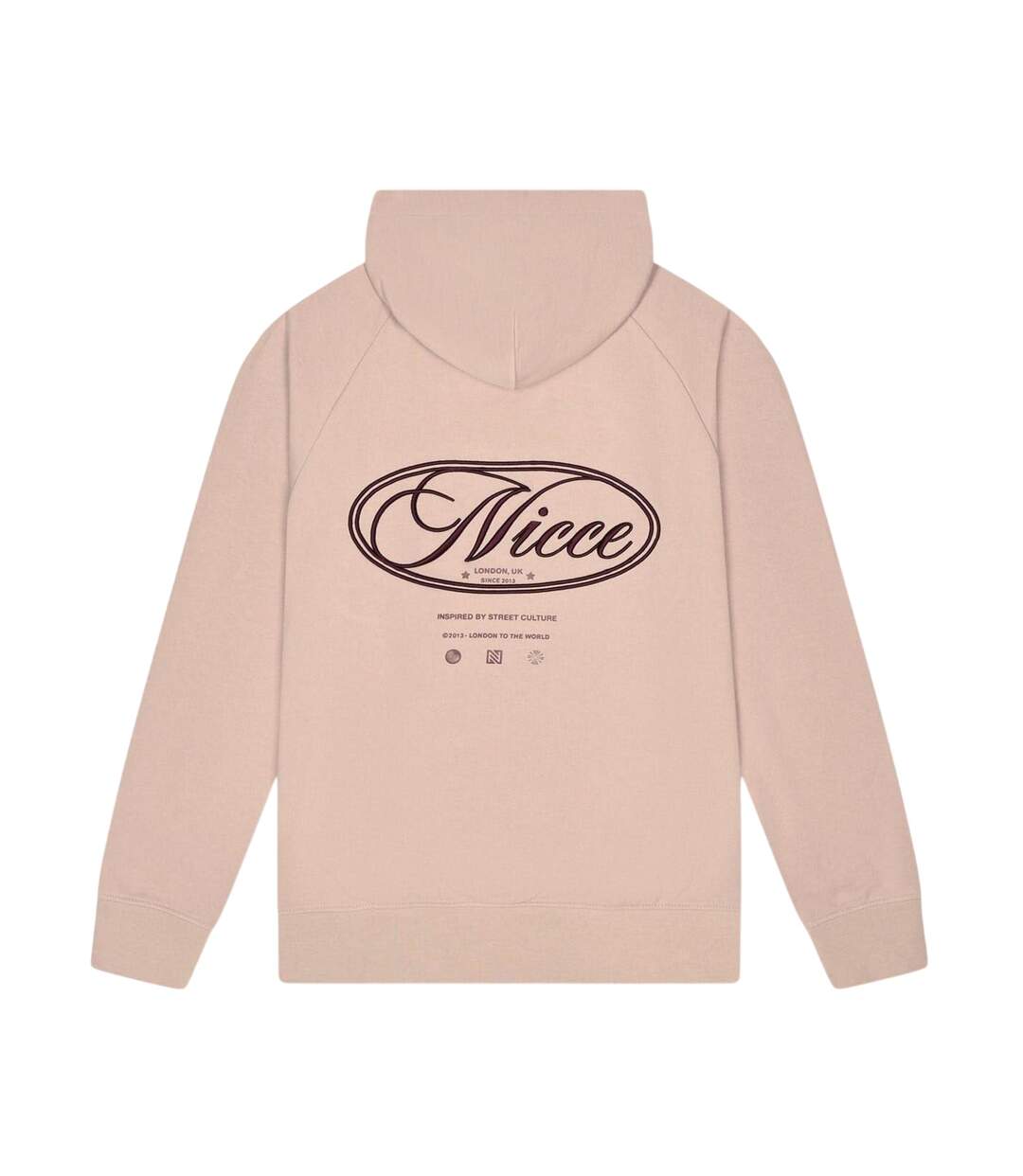 Sweat À Capuche Grant Homme Gris Pâle Nicce-2