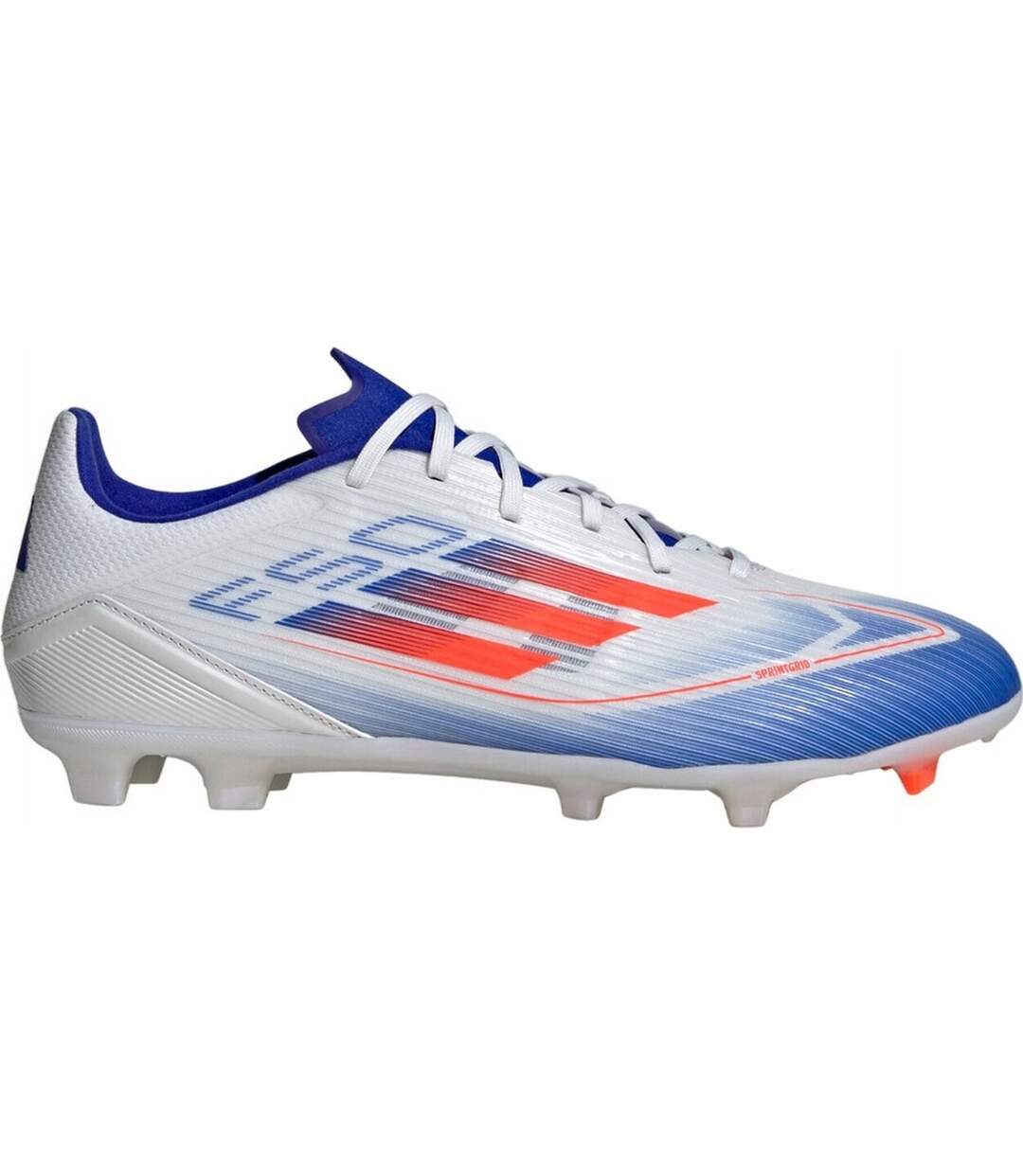 Chaussures De Foot Pour Terrain Ferme League Homme Blanc Bleu Adidas-4