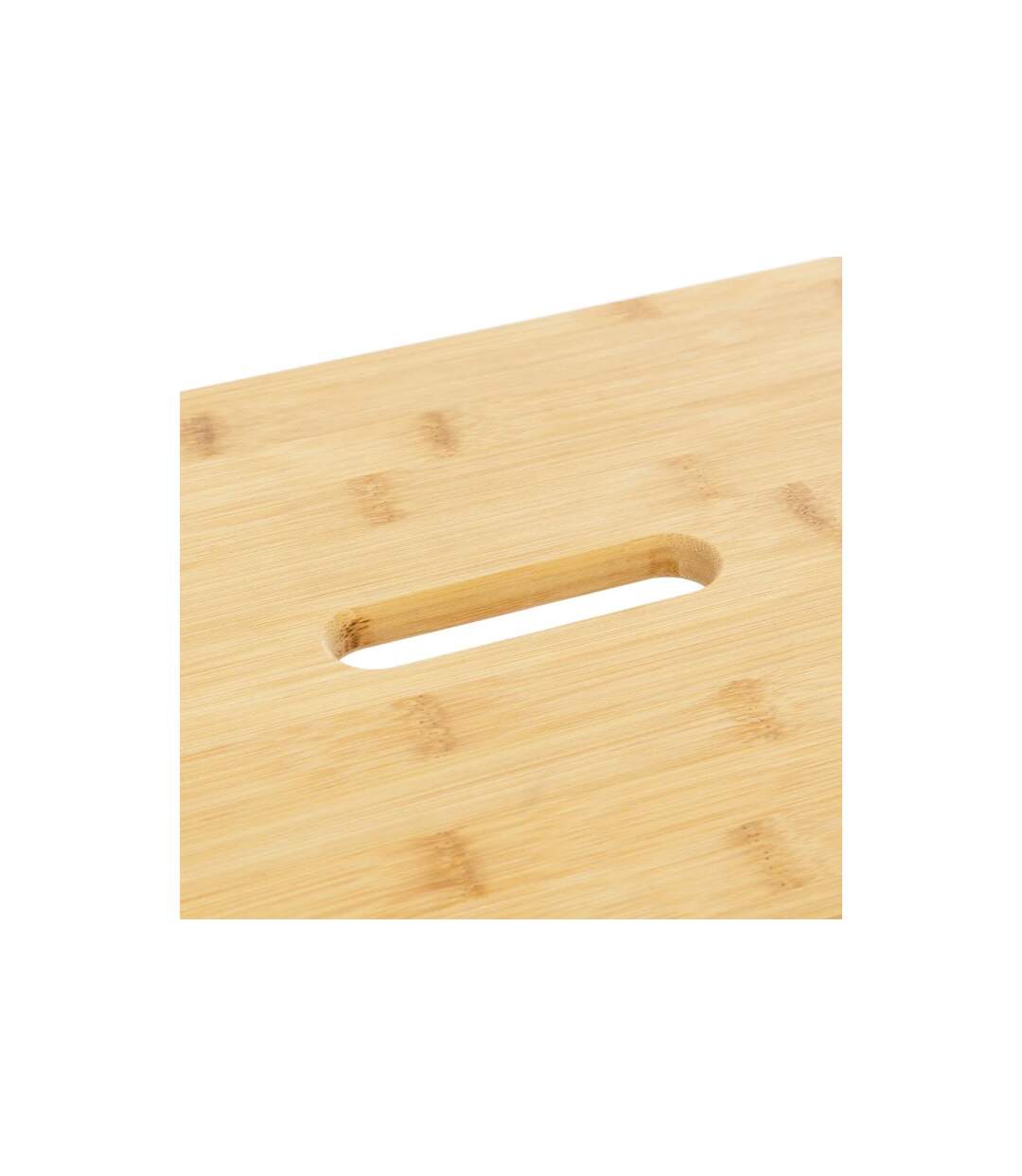 Marchepied en Bambou 1 Marche 38cm Naturel-2