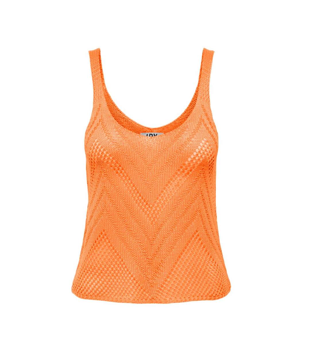 Top Crochet Orange Femme Jdy 15226348 - M-2