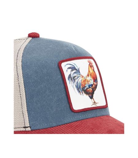Casquette trucker avec filet souple en coton avec patch Cockmaster Hatfield