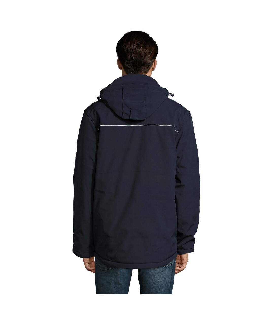 Doudoune Softshell Rock Homme Bleu Marine Français SOLS-2