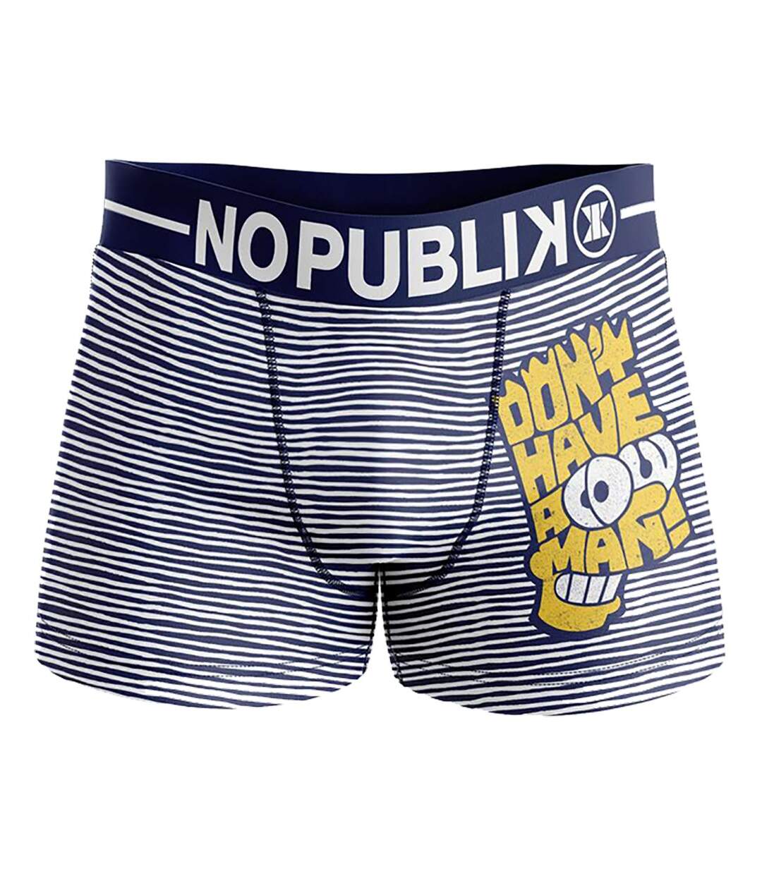 Boxer No Publik Featuring Simpsons Homme Confort et Fantaisie en Coton -Assortiment modèles photos selon arrivages- 15412 en Microfibre-1