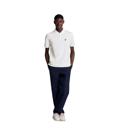 Polo homme blanc Lyle & Scott Lyle & Scott