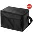 Pack of 2  Kumla lunch cooler bag  20.3 x 15.2 x 15.2 cm solid black Bullet