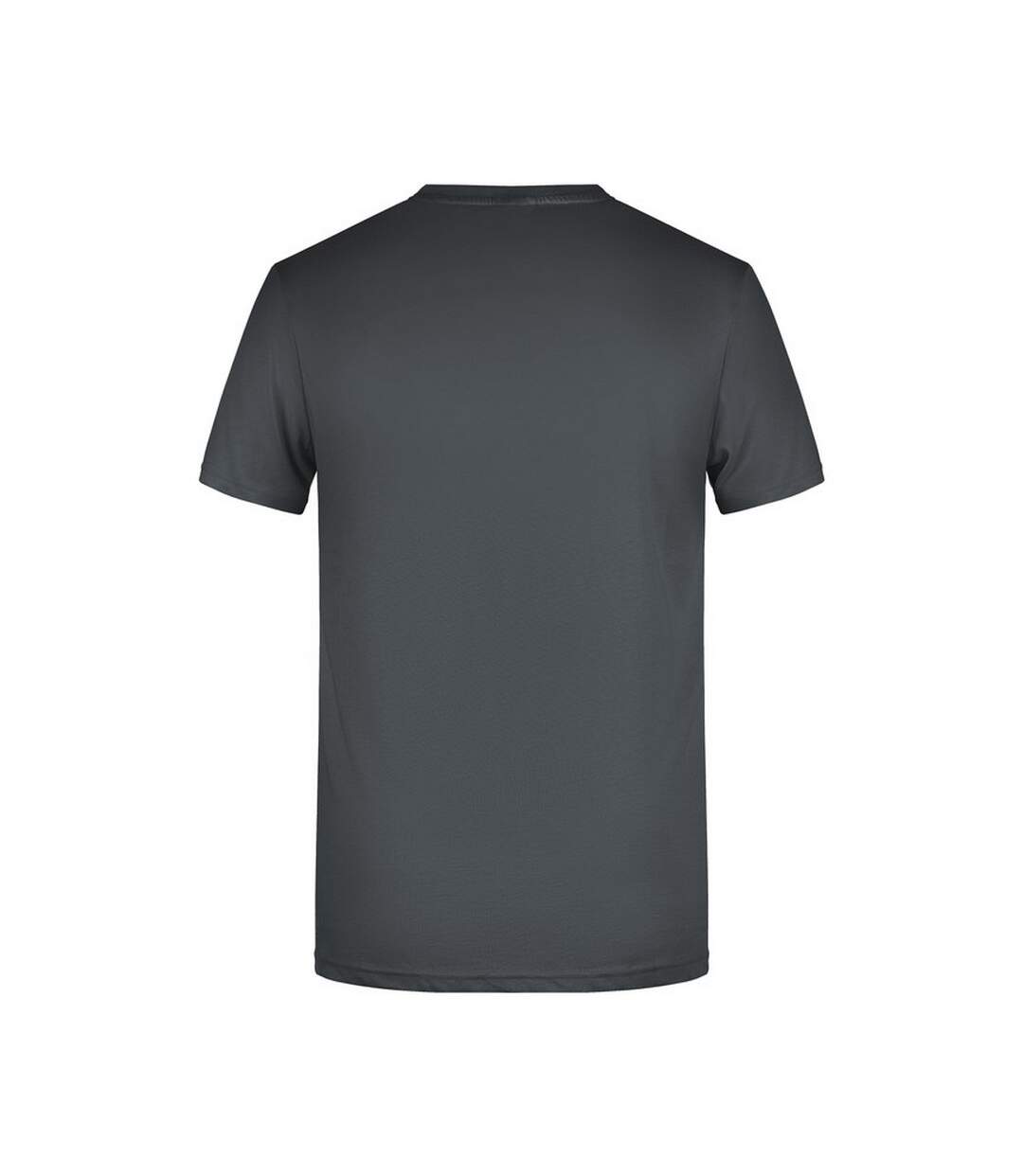 T-shirt Basic Homme Graphite Uni James And Nicholson-2