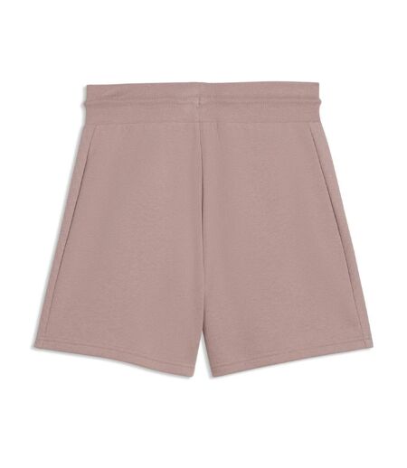 Short de survêtement rose taupe femme puma class