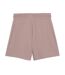 Short de survêtement rose taupe femme puma class-2